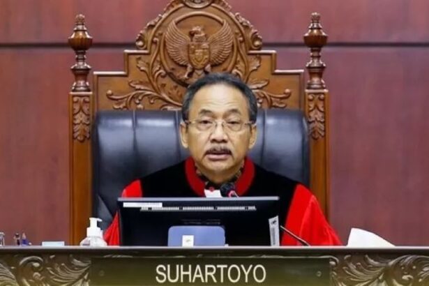 Ketua Mahkamah Konstitusi (MK) Dr. Suhartoyo, S.H., M.H.